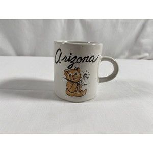 Vintage Ceramic Animal Arizona Mini Mug 100ml